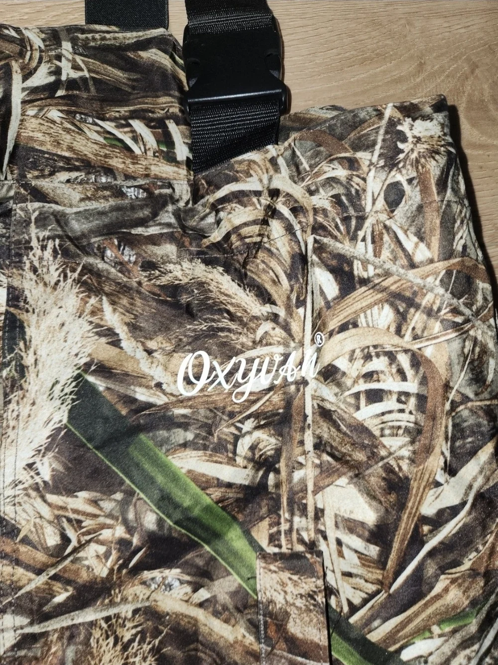 Oxyvan Hunting Chest Waders 600G Rubber Boots Realtree MAX-5 Camo Size 10 and 43